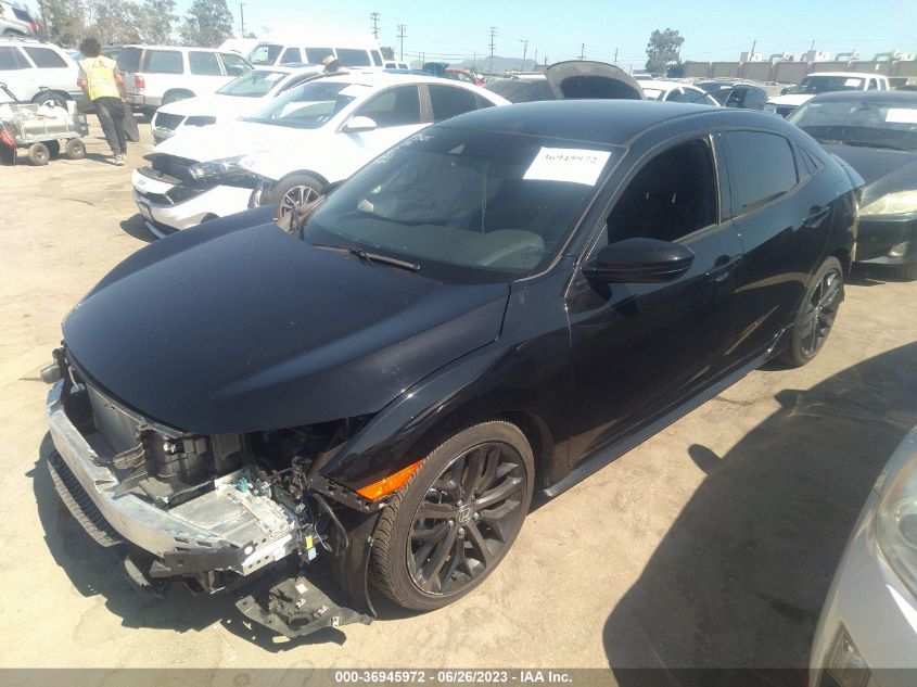 2021 HONDA CIVIC HATCHBACK SPORT - SHHFK7H40MU410579