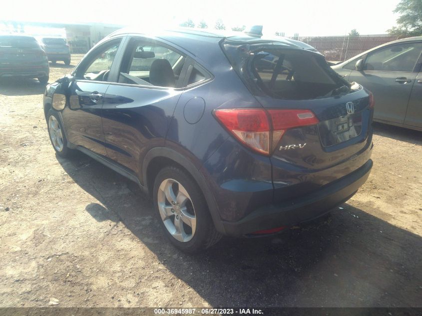 2016 HONDA HR-V EX-L W/NAVI - 3CZRU5H7XGM713838