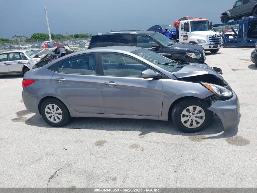 2016 HYUNDAI ACCENT SE - KMHCT4AE2GU043422