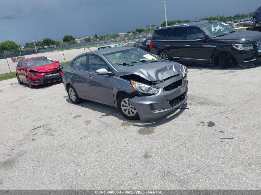 2016 HYUNDAI ACCENT SE - KMHCT4AE2GU043422