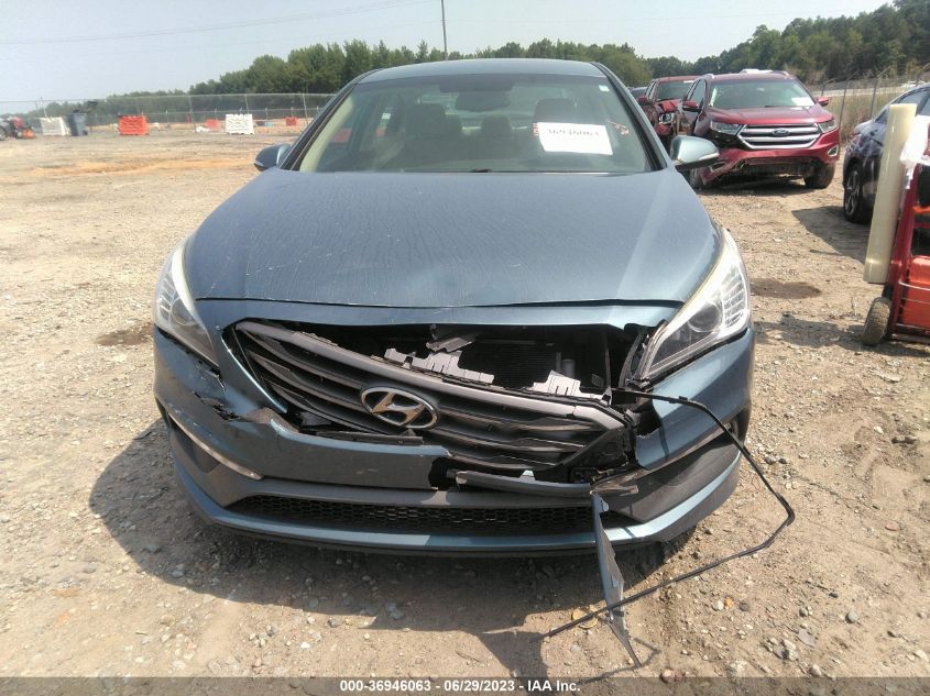 2015 HYUNDAI SONATA 2.4L SPORT - 5NPE34AF0FH047533