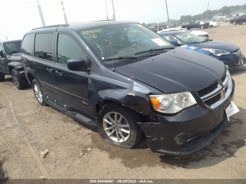 2014 DODGE GRAND CARAVAN SXT - 2C4RDGCG7ER429274