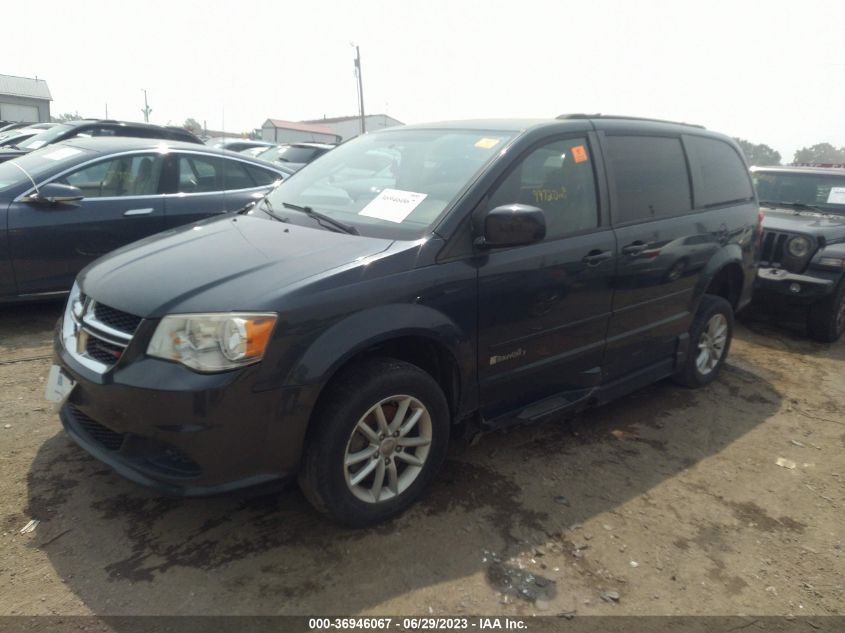 2014 DODGE GRAND CARAVAN SXT - 2C4RDGCG7ER429274