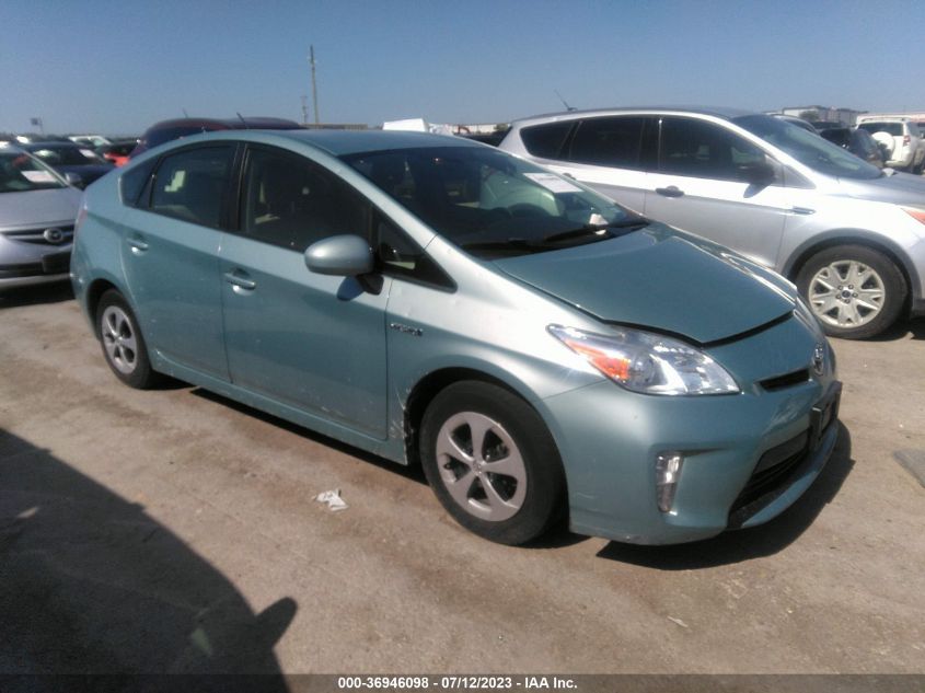 2014 TOYOTA PRIUS - JTDKN3DU6E1841413