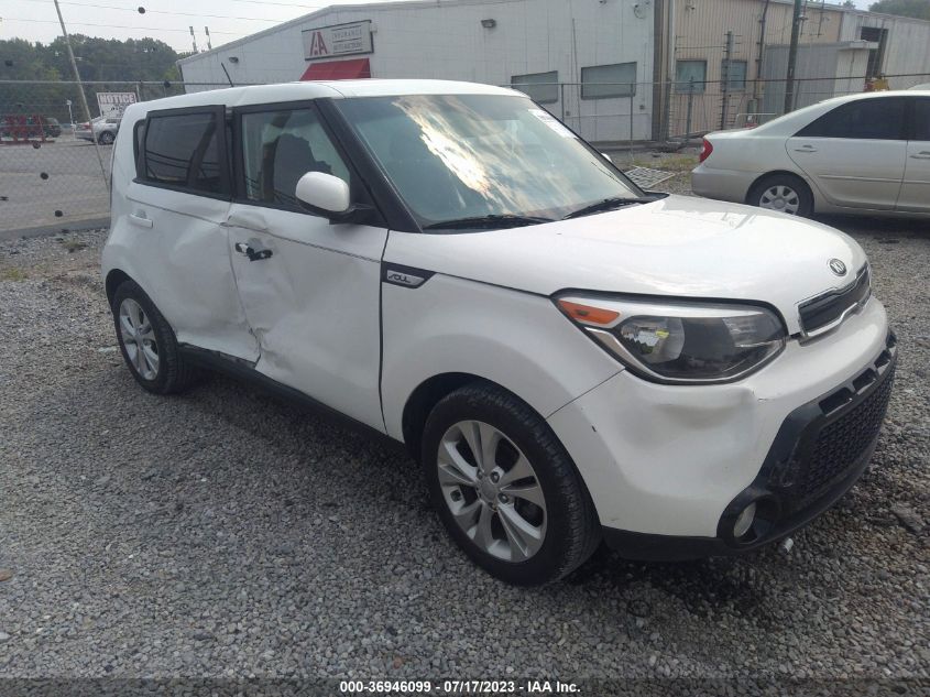 2016 KIA SOUL + - KNDJP3A55G7409611