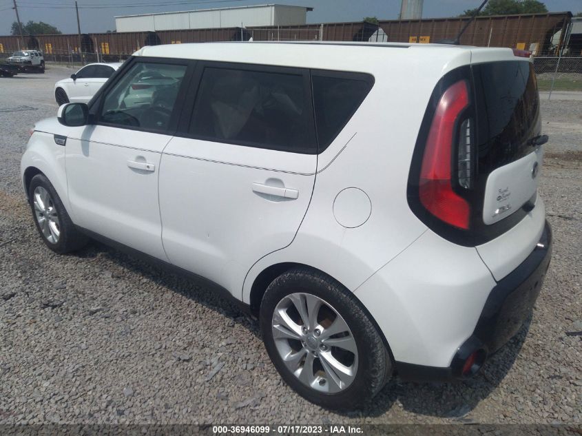 2016 KIA SOUL + - KNDJP3A55G7409611