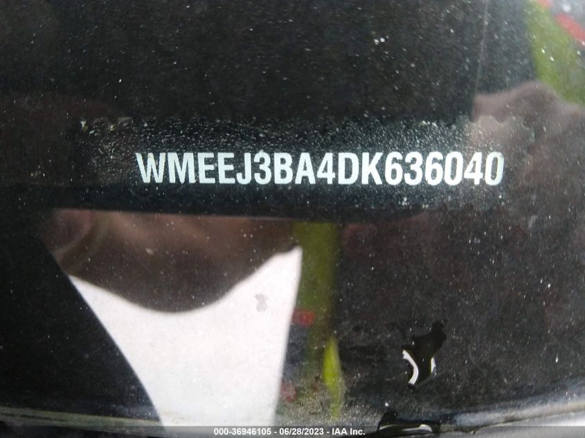 2013 SMART FORTWO PURE/PASSION WMEEJ3BA4DK636040