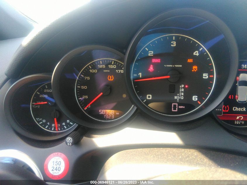 2015 PORSCHE CAYENNE DIESEL - WP1AF2A27FLA43660