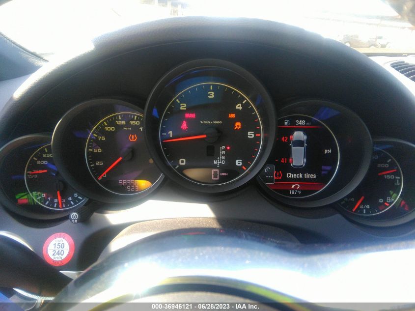 2015 PORSCHE CAYENNE DIESEL - WP1AF2A27FLA43660