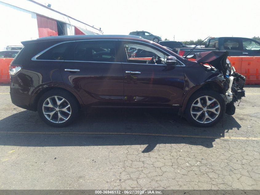 2018 KIA SORENTO SX V6 - 5XYPKDA56JG384579