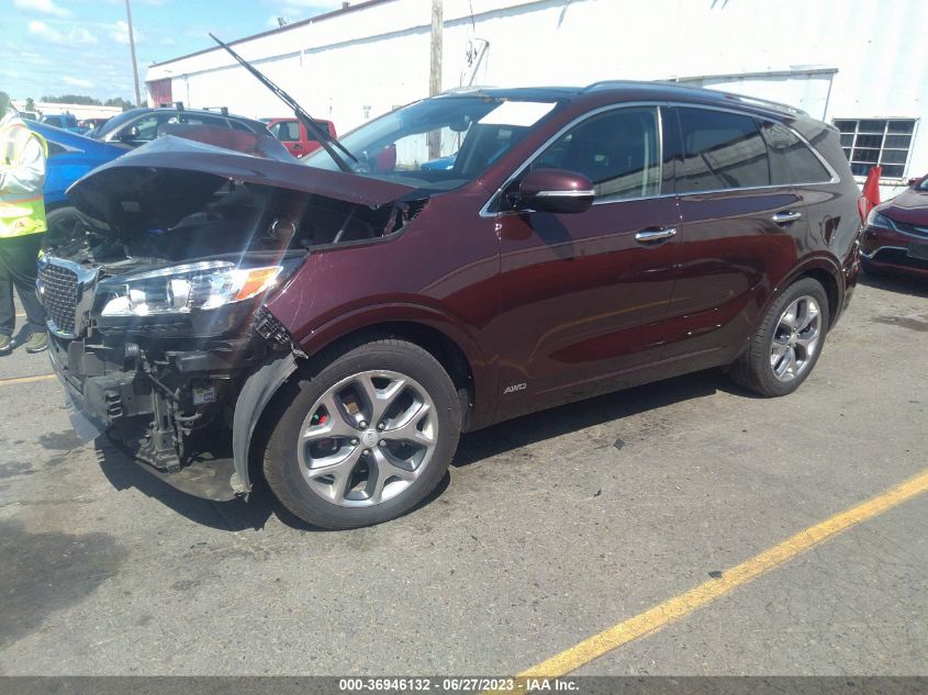 2018 KIA SORENTO SX V6 - 5XYPKDA56JG384579