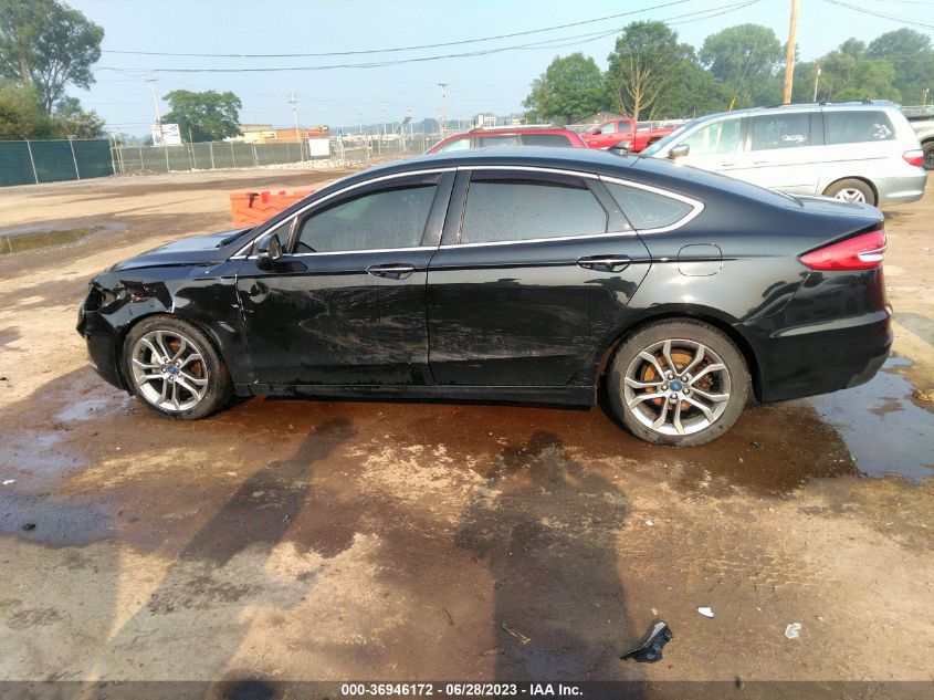 2019 FORD FUSION SEL - 3FA6P0CD0KR129076