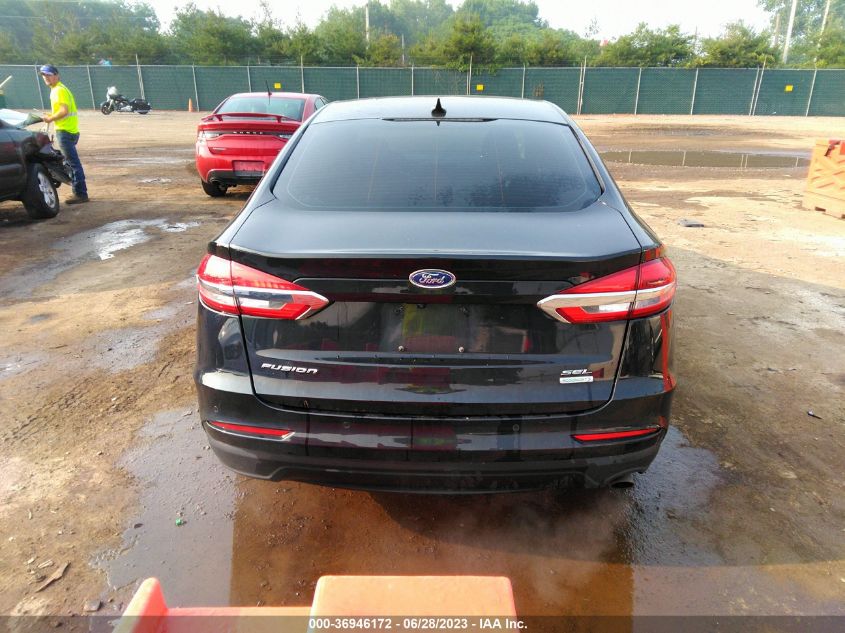 2019 FORD FUSION SEL - 3FA6P0CD0KR129076