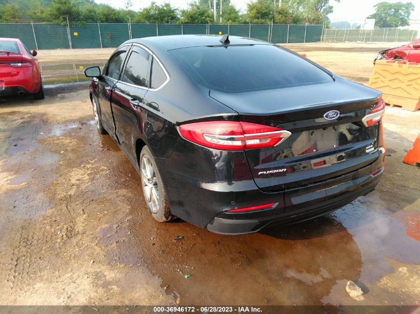 2019 FORD FUSION SEL - 3FA6P0CD0KR129076