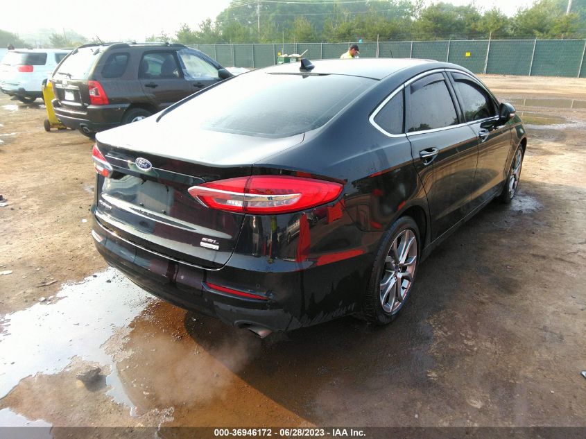 2019 FORD FUSION SEL - 3FA6P0CD0KR129076