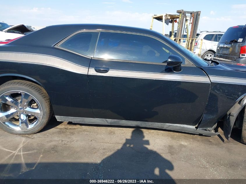 2013 DODGE CHALLENGER SXT PLUS - 2C3CDYAG6DH536663