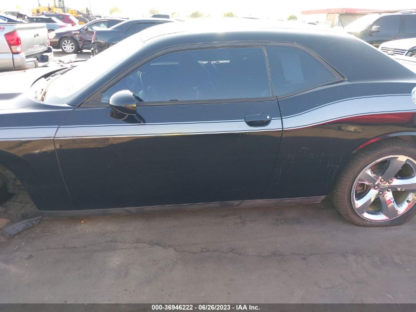 2013 DODGE CHALLENGER SXT PLUS - 2C3CDYAG6DH536663