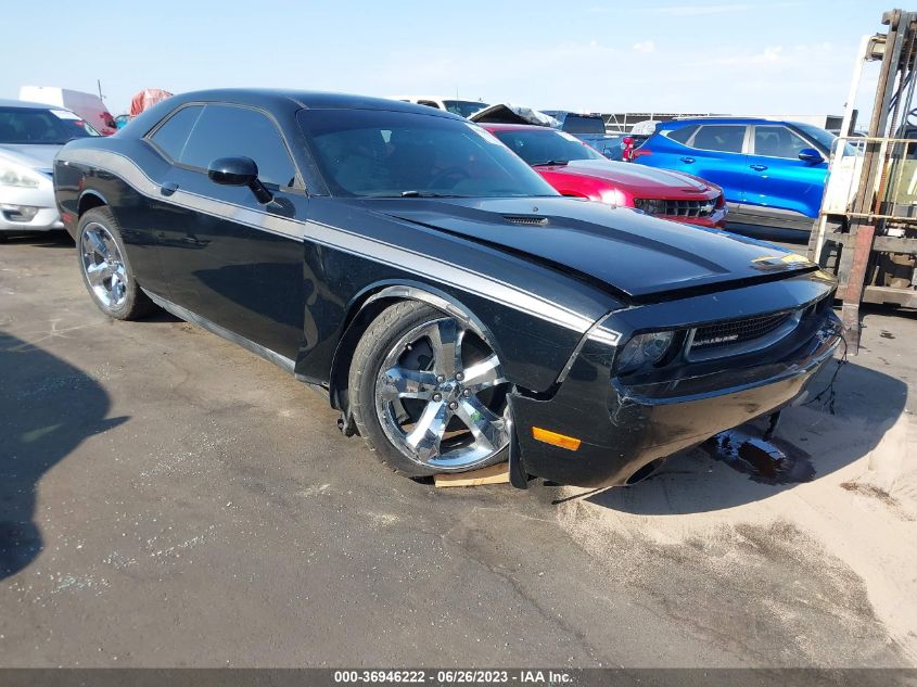 2013 DODGE CHALLENGER SXT PLUS - 2C3CDYAG6DH536663