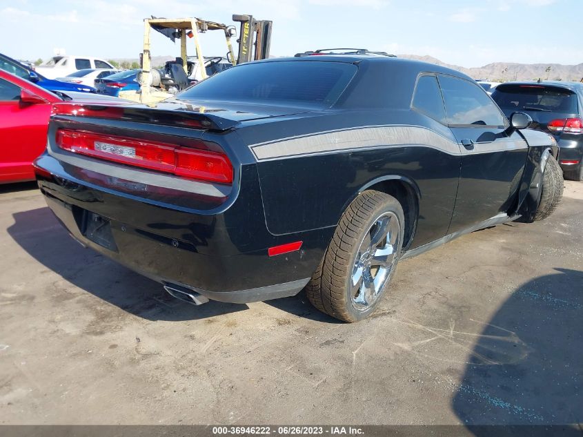 2013 DODGE CHALLENGER SXT PLUS - 2C3CDYAG6DH536663