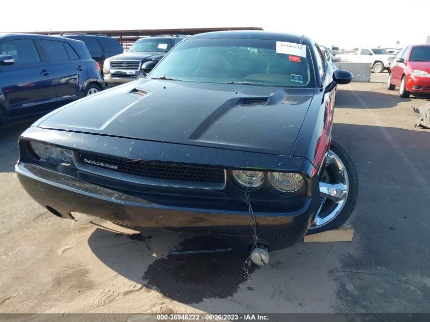 2013 DODGE CHALLENGER SXT PLUS - 2C3CDYAG6DH536663