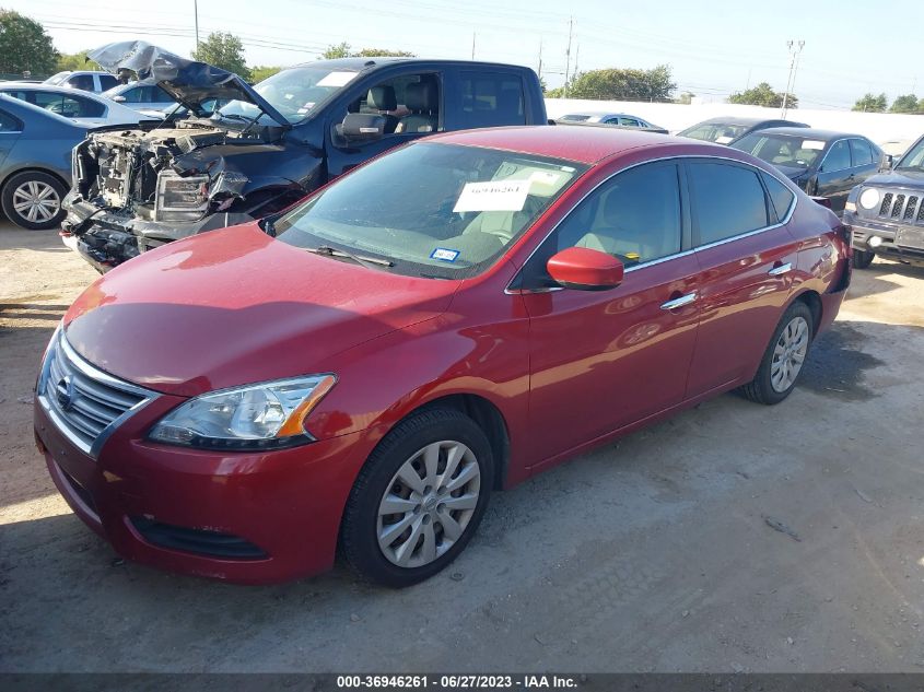 2013 NISSAN SENTRA S - 3N1AB7AP4DL663599