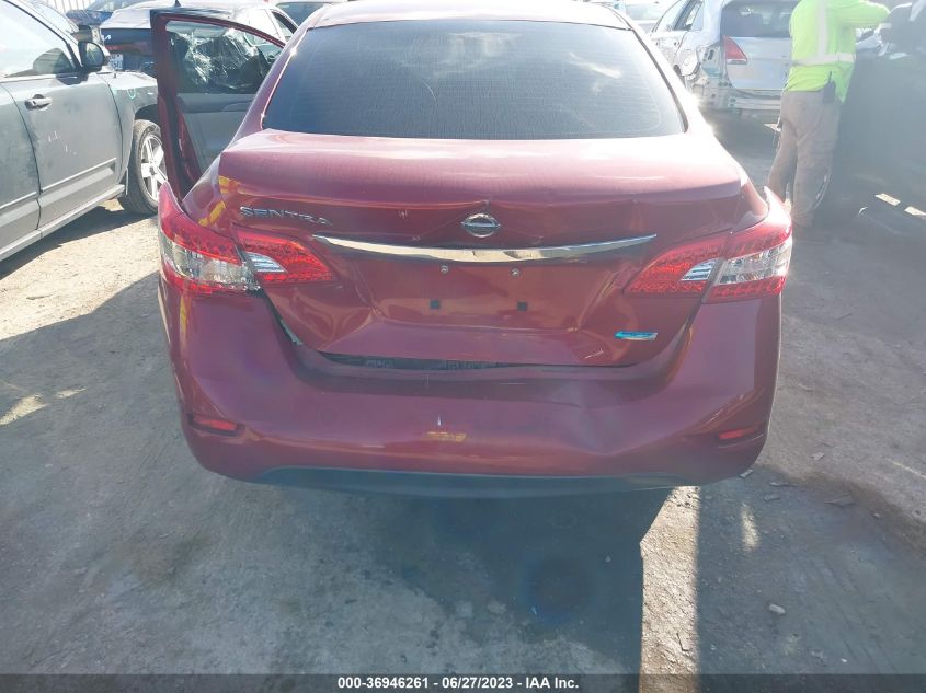 2013 NISSAN SENTRA S - 3N1AB7AP4DL663599