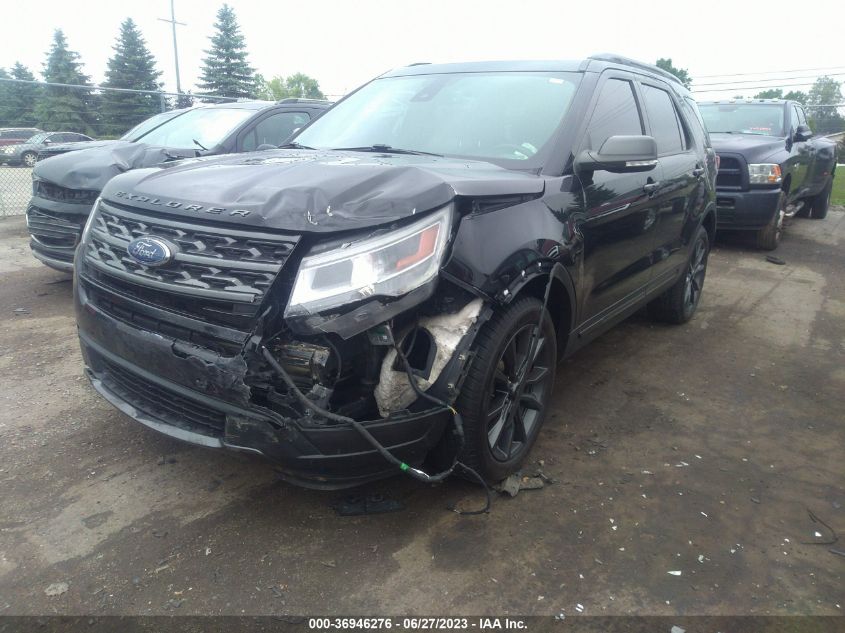 2019 FORD EXPLORER XLT - 1FM5K8D88KGA07007