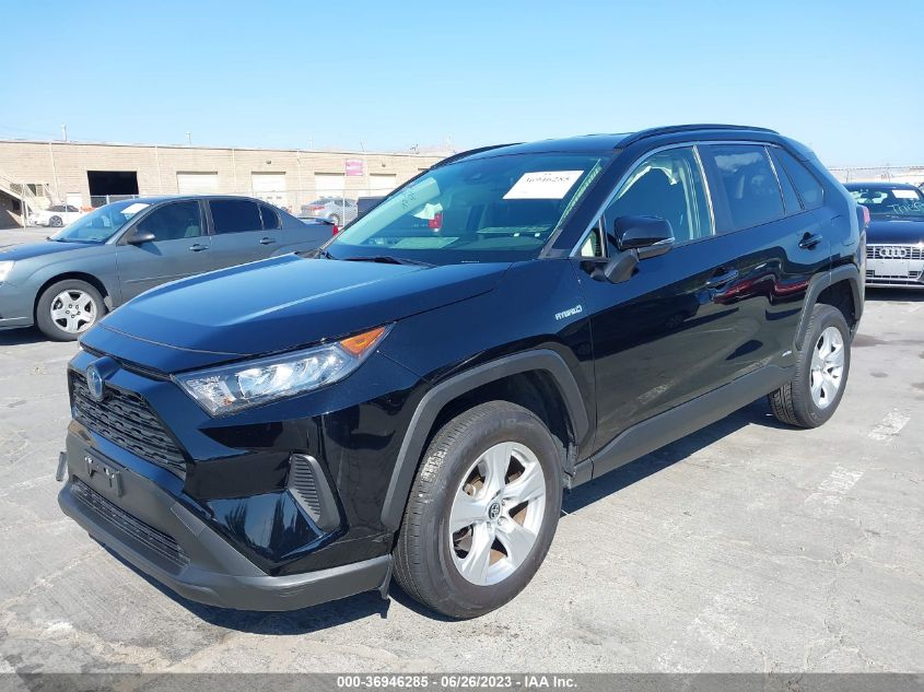 2021 TOYOTA RAV4 HYBRID LE - JTMM6RFV0MD013093