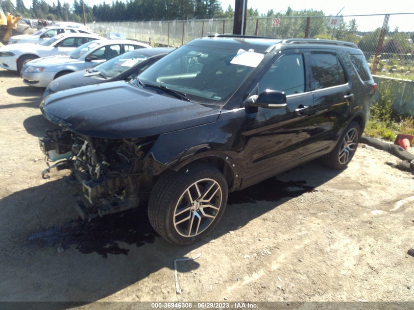 VIN 1FM5K8GT8HGD91668 2017 FORD EXPLORER SPORT