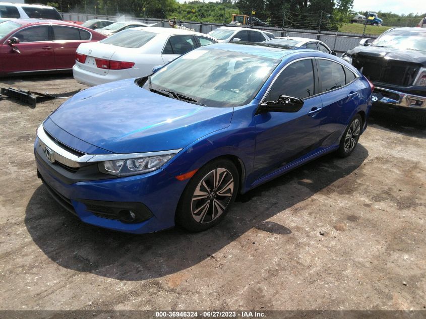 2017 HONDA CIVIC SEDAN EX-T - 19XFC1F35HE013497