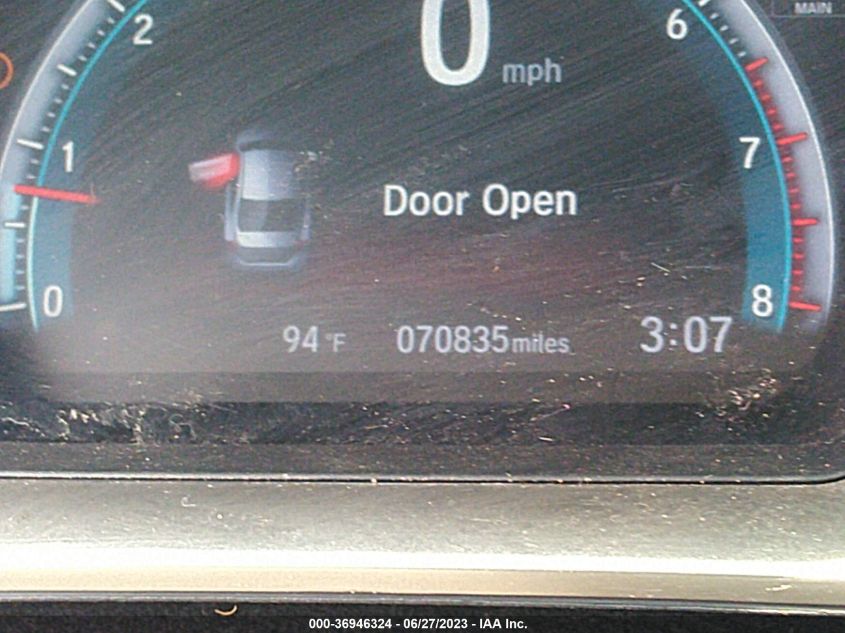 2017 HONDA CIVIC SEDAN EX-T - 19XFC1F35HE013497