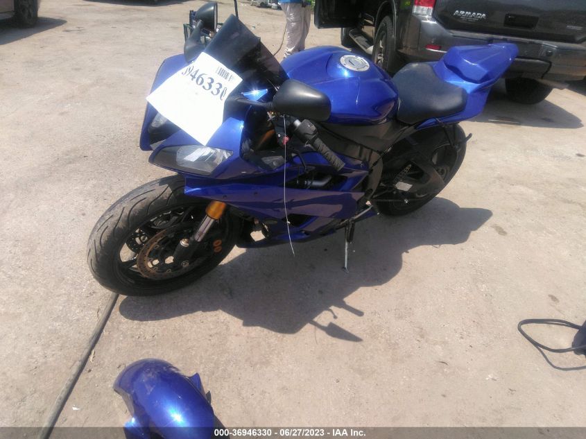 2007 YAMAHA YZFR6 L - JYARJ12E27A017174