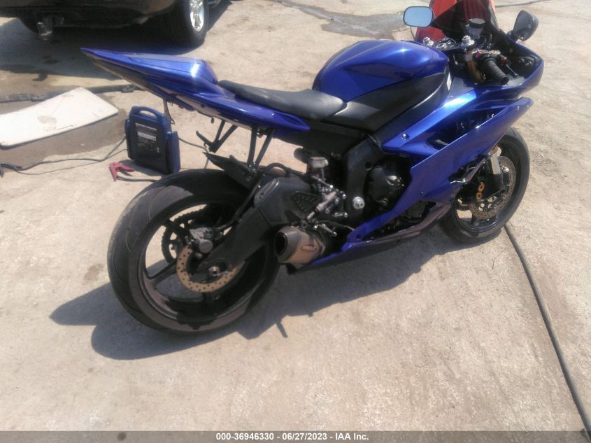 2007 YAMAHA YZFR6 L - JYARJ12E27A017174