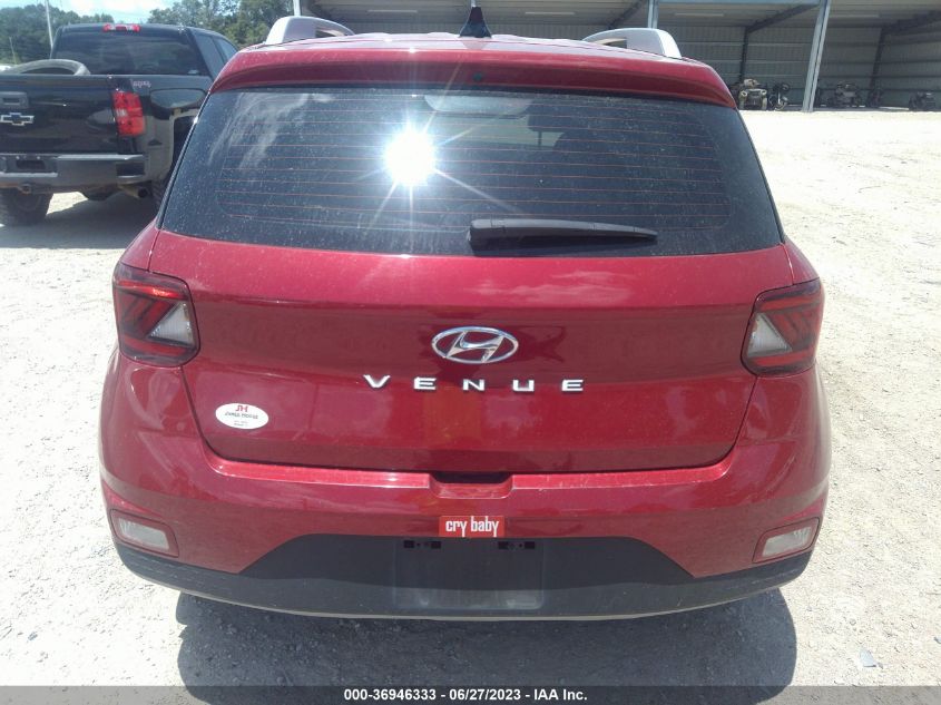 2022 HYUNDAI VENUE SEL - KMHRC8A3XNU141272