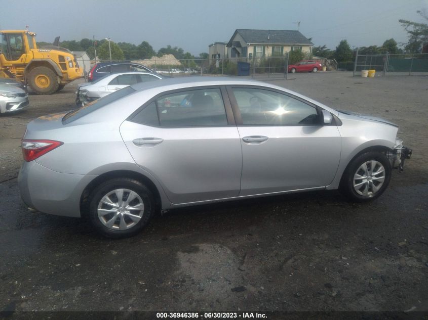 2015 TOYOTA COROLLA L/LE/S/S PLUS/LE PLUS - 2T1BURHE7FC359443