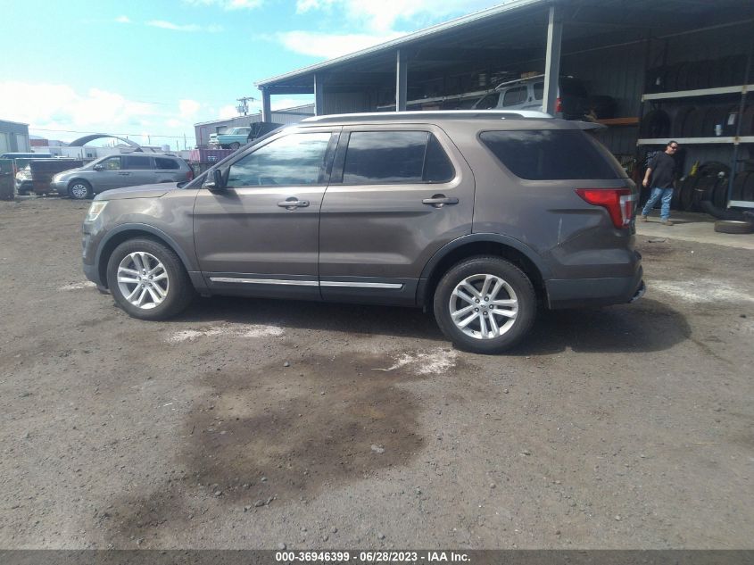 2016 FORD EXPLORER XLT - 1FM5K7D87GGA52134