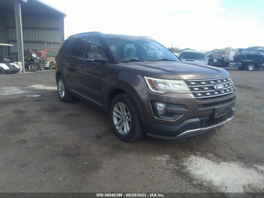 2016 FORD EXPLORER XLT - 1FM5K7D87GGA52134