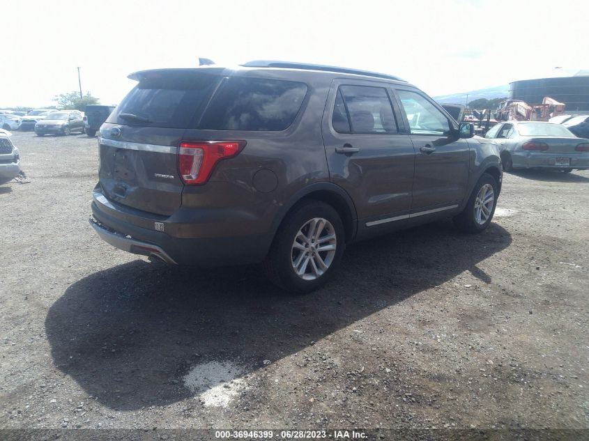 2016 FORD EXPLORER XLT - 1FM5K7D87GGA52134