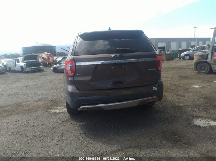 2016 FORD EXPLORER XLT - 1FM5K7D87GGA52134