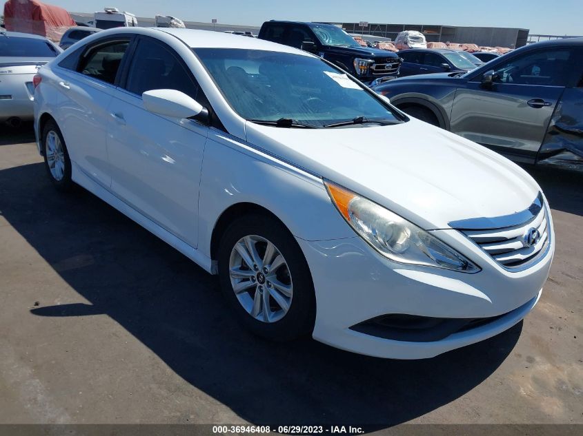 2014 HYUNDAI SONATA GLS - 5NPEB4AC3EH875163