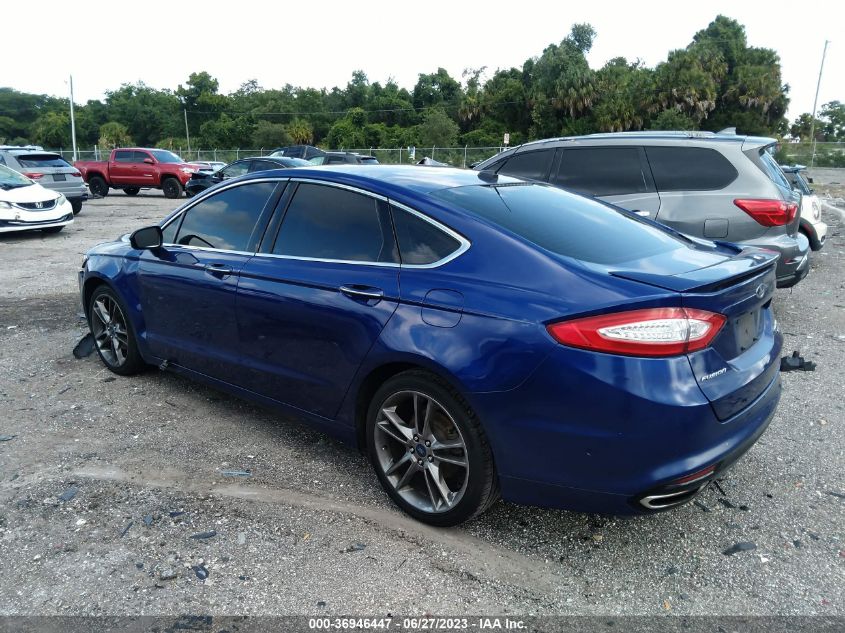 2014 FORD FUSION TITANIUM - 3FA6P0K94ER211491