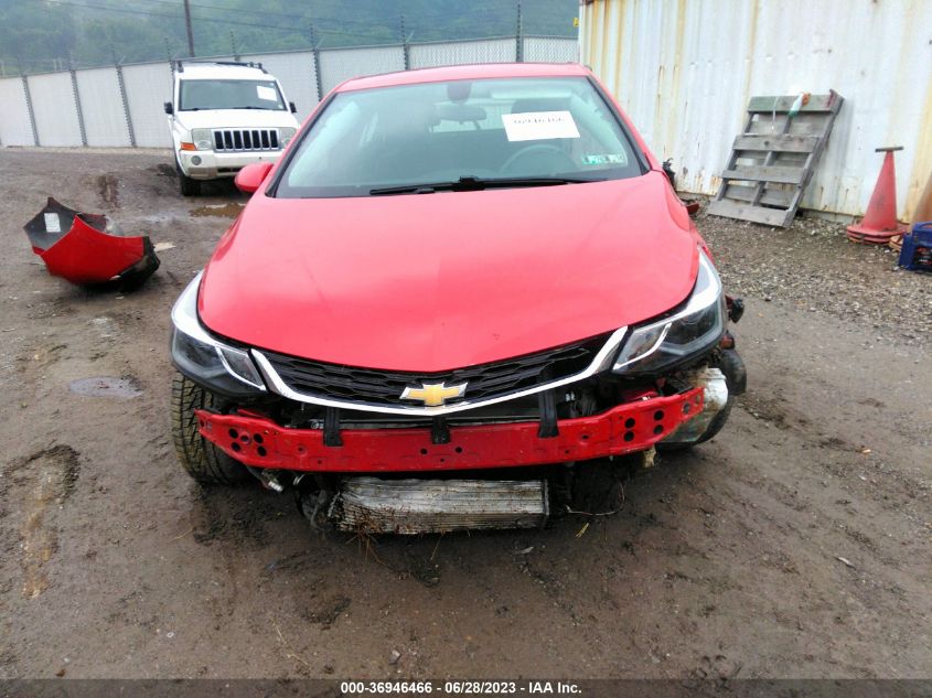2017 CHEVROLET CRUZE LT - 3G1BE6SM0HS519219