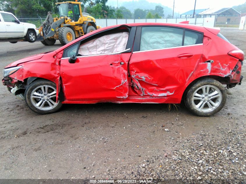 2017 CHEVROLET CRUZE LT - 3G1BE6SM0HS519219