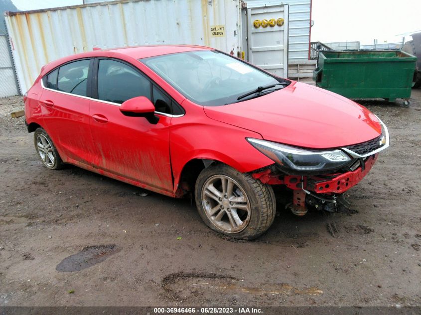 2017 CHEVROLET CRUZE LT - 3G1BE6SM0HS519219