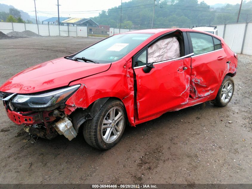 2017 CHEVROLET CRUZE LT - 3G1BE6SM0HS519219