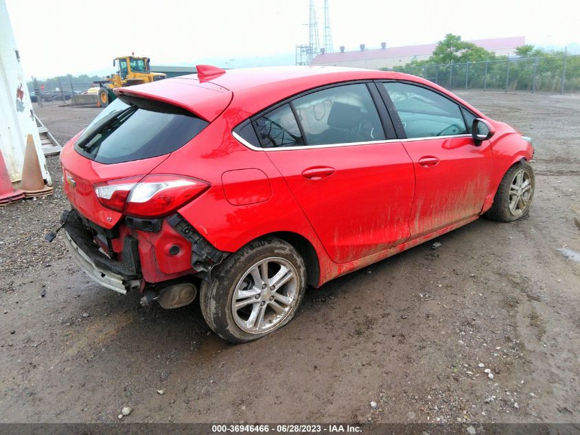 2017 CHEVROLET CRUZE LT - 3G1BE6SM0HS519219