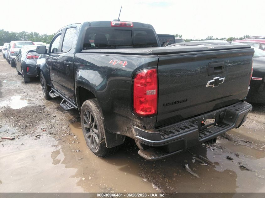 2019 CHEVROLET COLORADO 4WD LT - 1GCGTCEN3K1284541