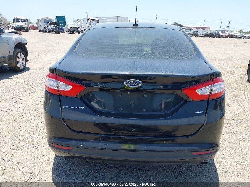 2016 FORD FUSION SE - 3FA6P0H7XGR165450