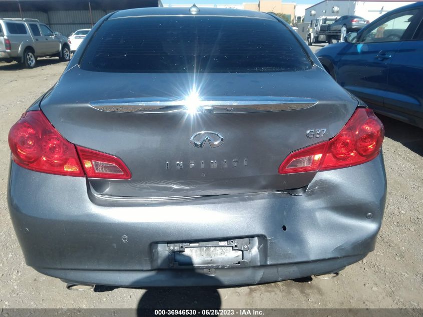 2013 INFINITI G37 SEDAN JOURNEY JN1CV6AP1DM723449