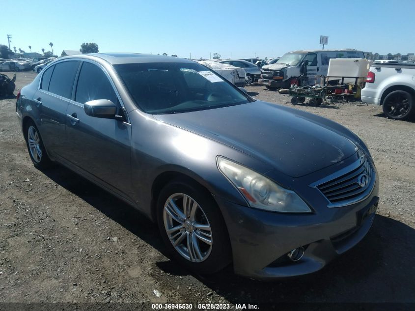 2013 INFINITI G37 SEDAN JOURNEY - JN1CV6AP1DM723449